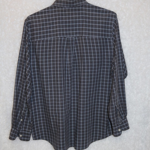Chaps easy care Men's dress shirt size Large - Picture 3 of 4